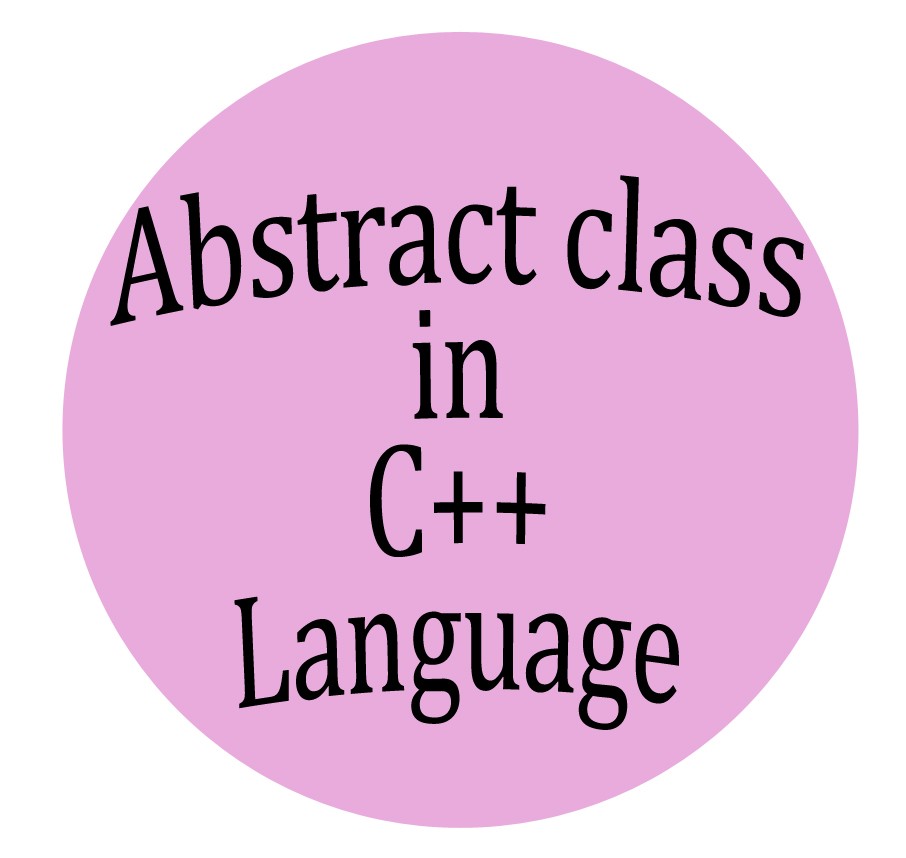 Abstract Class In C++ Language - Code For Java C