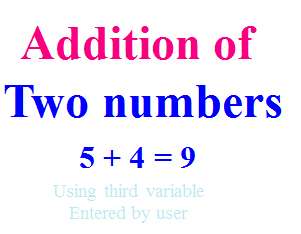 PHP Addition Of Two Numbers: PHP Program - Code For Java C