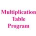 C program to Generate multiplication table