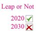 Python program to check Leap Year|Python language